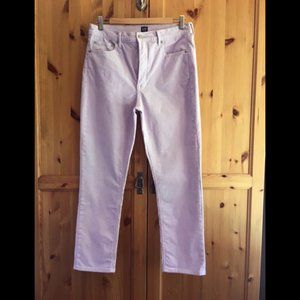 Lilac Corduroy Slim Leg Pants Size 30